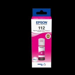 112 EcoTank Pigment Magenta ink bottle