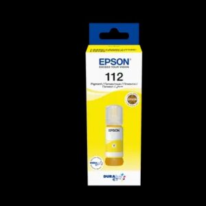 112 EcoTank Pigment Yellow ink bottle