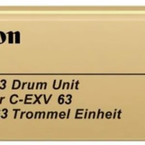 CANON DRUM UNIT, BLACK  C-EXV 63