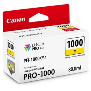 INK CARTRIDGE CANON PFI-1000 Y