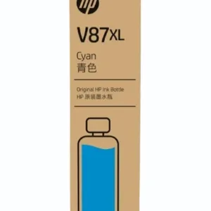 HP V87XL 500-ml Cyan Bottled Ink Cartridge