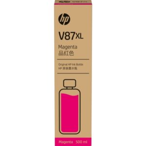 HP V87XL 500-ml Magenta Bottled Ink Cartridge